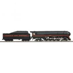 Click here to learn more about the M.T.H. Electric Trains HO 4-8-4 J  Round Tender w/PS3, N&W #603.