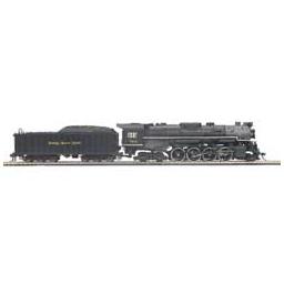 Click here to learn more about the M.T.H. Electric Trains HO 2-8-4/S-2/Berkshire w/PS3, NKP/Late #765.