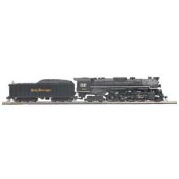 Click here to learn more about the M.T.H. Electric Trains HO 2-8-4/S-2/Berkshire w/PS3, NKP #766.