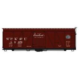 Click here to learn more about the Accurail HO KIT 36'' Fowler Wood Box, NCSTL.