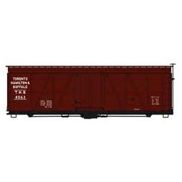 Click here to learn more about the Accurail HO KIT 36'' Fowler Wood Box, TH&B.