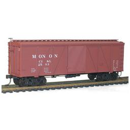 Click here to learn more about the Accurail HO KIT 36'' Fowler Wood Box, Monon.