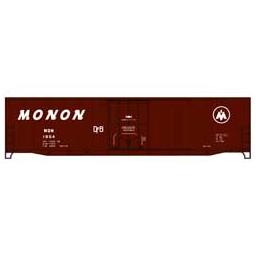 Click here to learn more about the Accurail HO KIT 50'' Insulated Pug Door Welded Box, MONON.