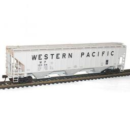 Click here to learn more about the Accurail HO KIT PS-4750 3-Bay Covered Hopper, WP.