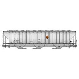 Click here to learn more about the Accurail HO KIT PS4750 3-Bay Covered Hopper, CGW.