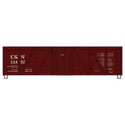 Click here to learn more about the Accurail HO KIT 40'' 6-Panel Wood Boxcar, L&N.