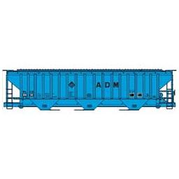 Click here to learn more about the Accurail HO KIT SP4750 Cov Hopper, Archer Daniels Midland.