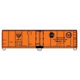 Click here to learn more about the Accurail HO KIT 40'' Steel Reefer, ART/N&W/Mopac.