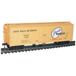 Click here to learn more about the Accurail HO KIT 40'' Steel Plug Door Reefer,Greenlee Packing.