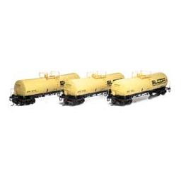 Click here to learn more about the Athearn HO RTR 16,000-Gallon Tank, GATX/Elcor #1 (3).