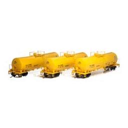 Click here to learn more about the Athearn HO RTR 16,000-Gallon Tank, TILX/Yellow #1 (3).