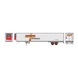 Click here to learn more about the Athearn HO RTR 53'' Utility Reefer Trailer, Navajo #155378.