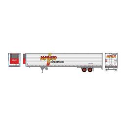Click here to learn more about the Athearn HO RTR 53'' Utility Reefer Trailer, Navajo #155392.