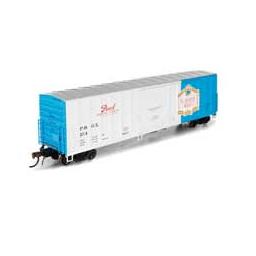Click here to learn more about the Athearn HO RTR 50'' NACC Box, PBGX #154.