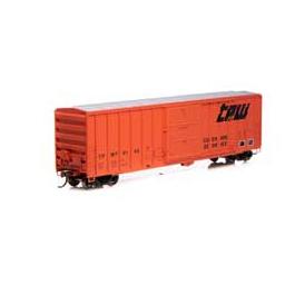 Click here to learn more about the Athearn HO RTR 50'' FMC 5347 Box, TP&W #70140.