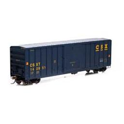 Click here to learn more about the Athearn HO RTR 50'' FMC 5347 Box, CSX #142951.