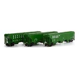 Click here to learn more about the Athearn HO RTR PS 4740 Covered Hopper, BN/Late (3).
