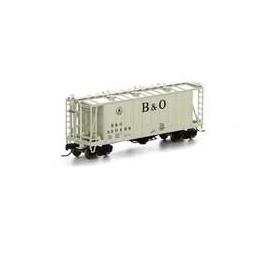 Click here to learn more about the Athearn N GATC 2600 Airslide Hopper, B&O #830168.