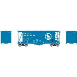Click here to learn more about the Athearn N GATC 2600 Airslide Hopper, GN #71918.