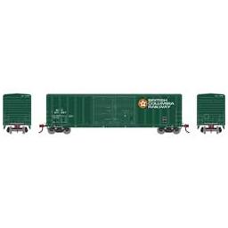 Click here to learn more about the Athearn HO RTR 50'' FMC Double Door Box,BCOL #841667.