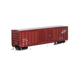 Click here to learn more about the Athearn HO RTR 50'' FMC Double Door Box, C&NW #67703.