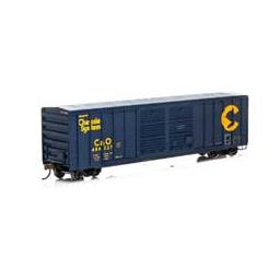 Click here to learn more about the Athearn HO RTR 50'' FMC Double Door Box, C&O #486237.