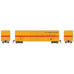 Click here to learn more about the Athearn HO RTR 50'' FMC Centered Double Door Box, BCH #657.