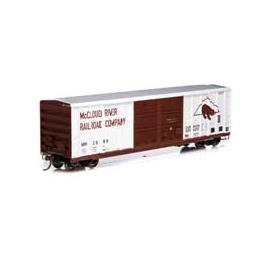 Click here to learn more about the Athearn HO RTR 50'' FMC Centered Double Door Box, MCR #2089.