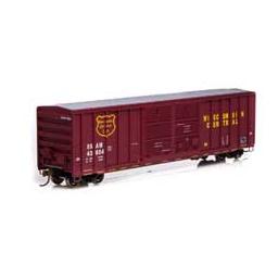 Click here to learn more about the Athearn HO RTR 50'' FMC Centered Double Door Box, WC #43654.