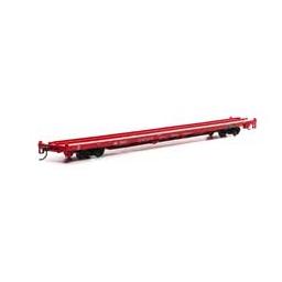 Click here to learn more about the Athearn HO RTR 85'' Flat, MEC #105073.