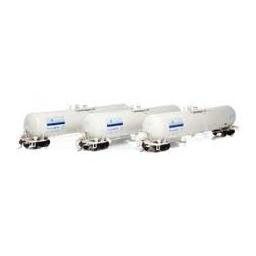 Click here to learn more about the Athearn HO RTR 30,000 Gal Ethanol Tank, TEIX/White #1 (3).