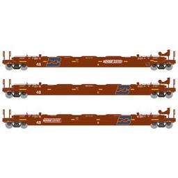 Click here to learn more about the Athearn HO RTR Husky Stack Well, BNSF #231107 (3).
