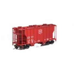 Click here to learn more about the Athearn HO RTR PS-2 2600 Covered Hopper, MKT #1307.