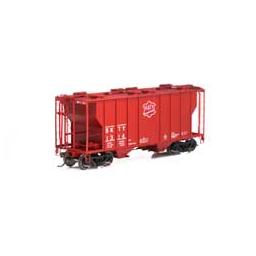 Click here to learn more about the Athearn HO RTR PS-2 2600 Covered Hopper, MKT #1314.