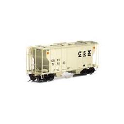 Click here to learn more about the Athearn HO RTR PS-2 2600 Covered Hopper, CSX #225523.