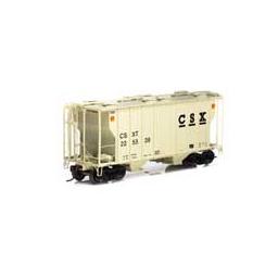 Click here to learn more about the Athearn HO RTR PS-2 2600 Covered Hopper, CSX #225538.