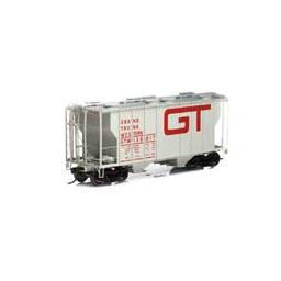 Click here to learn more about the Athearn HO RTR PS-2 2600 Covered Hopper, GTW #138017.