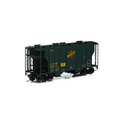 Click here to learn more about the Athearn HO RTR PS-2 2600 Covered Hopper, C&NW #95764.