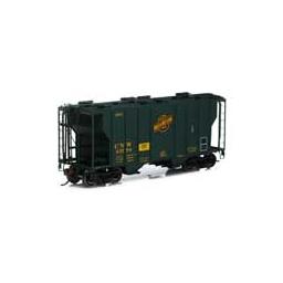 Click here to learn more about the Athearn HO RTR PS-2 2600 Covered Hopper, C&NW #95778.
