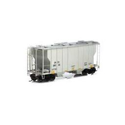 Click here to learn more about the Athearn HO RTR PS-2 2600 Covered Hopper, GNOX #38030.