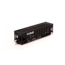 Click here to learn more about the Athearn HO RTR 40'' 3-Bay Rib Hopper w/Load, NS/NW #119499.