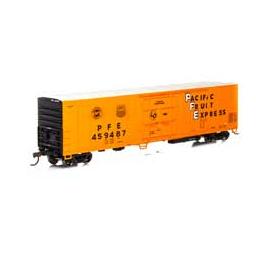 Click here to learn more about the Athearn HO RTR 57'' Mechanical Reefer, PFE #459487.