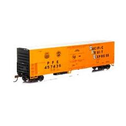 Click here to learn more about the Athearn HO RTR 57'' Mechanical Reefer, PFE #457436.