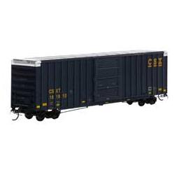 Click here to learn more about the Athearn HO RTR 60'' Hi-Cube Box, CSX Transportation #161810.
