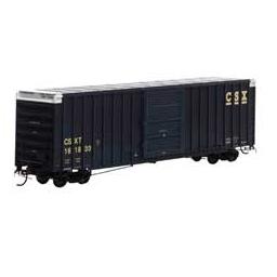 Click here to learn more about the Athearn HO RTR 60'' Hi-Cube Box, CSX Transportation #161830.