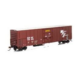 Click here to learn more about the Athearn HO RTR 57'' PCF Mechanical Reefer,BNSF/Brown#799495.