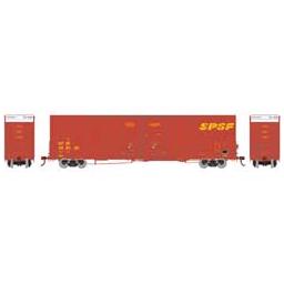 Click here to learn more about the Athearn HO RTR 60'' Gunderson DD Hi-Cube Box, SPSF #288900.