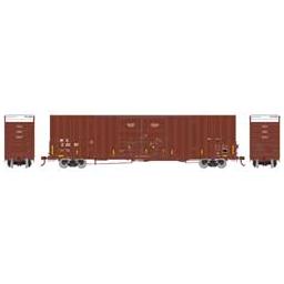 Click here to learn more about the Athearn HO RTR 60'' Gunderson DD Hi-Cube Box, WC #22297.