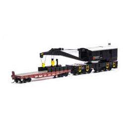 Click here to learn more about the Athearn HO RTR 200-Ton Crane w/Tender, CPR/Beaver #414503.