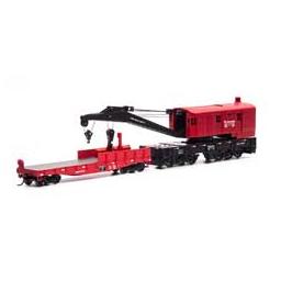 Click here to learn more about the Athearn HO RTR 200-Ton Crane w/Tender, RJC #493558.